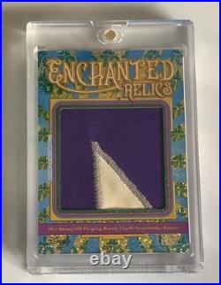 Topps Disneyland 70th Anniversary Exclusive Enchanted Relic Castle Banner 54/55
