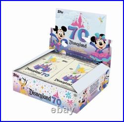 Topps Disneyland 70th Anniversary Hobby Box Sealed IN HAND
