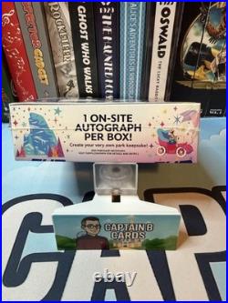 Topps Disneyland 70th Anniversary PARK EXCLUSIVE! Hobby Box Purple Glitter