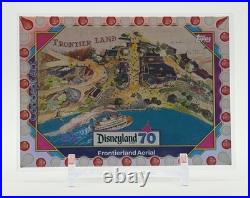 Topps Disneyland 70th Anniversary Red & White Lightbulb /5 Frontierland Aerial