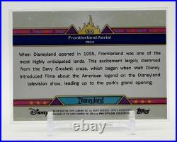 Topps Disneyland 70th Anniversary Red & White Lightbulb /5 Frontierland Aerial