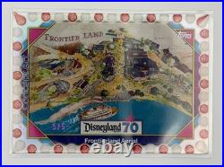 Topps Disneyland 70th Anniversary Red & White Lightbulb /5 Frontierland Aerial