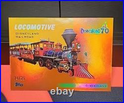 Topps Disneyland 70th Anniversary Ride Vehicle Locomotive T54-25 14/25