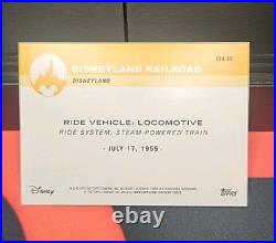 Topps Disneyland 70th Anniversary Ride Vehicle Locomotive T54-25 14/25