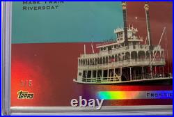 Topps Disneyland 70th Anniversary Riverboat 1954 DISNEY ATTRACTION RED CARD /5