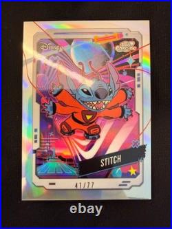 Topps Disneyland 70th Anniversary Tomorrowland Cosmic Chrome Stitch TCC-11 41/77