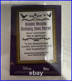 Topps Disneyland 70th Anniversary Welcome Foolish Mortals WFM-4 #42/69