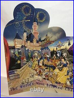 ULTRA RARE Vintage Disneyland 45 Years Of Magic Commemorative Passport # 0375