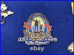 VTG Disneyland Park Pin 45th Anniversary Pin Set Limited Edition Only 1000 Made