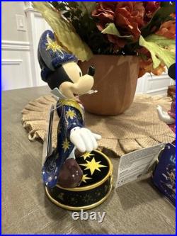 Very Rare Disneyland Paris 20th Anniversary Mickey & Minnie Figurine, NWT