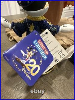 Very Rare Disneyland Paris 20th Anniversary Mickey & Minnie Figurine, NWT