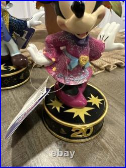 Very Rare Disneyland Paris 20th Anniversary Mickey & Minnie Figurine, NWT