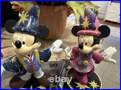 Very Rare Disneyland Paris 20th Anniversary Mickey & Minnie Figurine, NWT