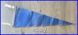 Vintage 1965 Disneyland 10th Anniversary Felt Pennant 24 Walt Disney