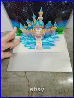 Vintage 1980 Disneyland 25th Anniversary Private Pop-Up Invitation and Pin
