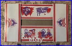 Vintage Disneyland 30th Anniversary Food Box Tray Carrier 80s 1985 Archival Rare