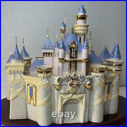 Vintage Lenox Disneyland 50th Anniversary Jeweled Castle Figurine Rare Display