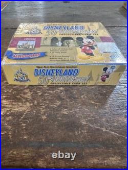 Vtg 2005 Upper Deck Disneyland 50th Anniversary 120 Trading Cards Sealed Box NIB