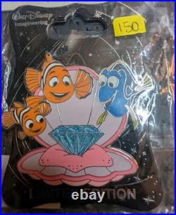 WDI Disneyland 60th Anniversary Diamond Celebration LE 250 Finding Nemo Pin