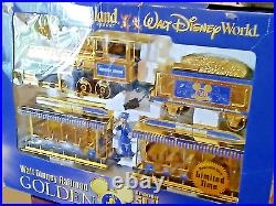 Walt Disney 50th Anniversary Golden Edition Railroad Train Set