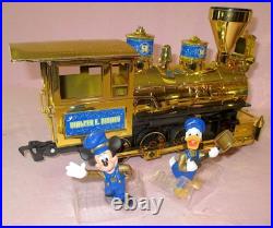 Walt Disney World Disneyland Railroad Golden Edition 50th Anniversary NEW IN BOX