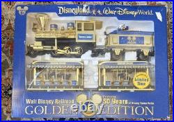 Walt Disney World Disneyland Railroad Golden Edition 50th Anniversary Unopened