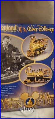 Walt Disney World Disneyland Railroad Golden Edition 50th Anniversary Unopened