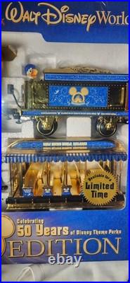 Walt Disney World Disneyland Railroad Golden Edition 50th Anniversary Unopened Walt Disney World Disneyland Railroad Golden Edition 50th Anniversary Unopened