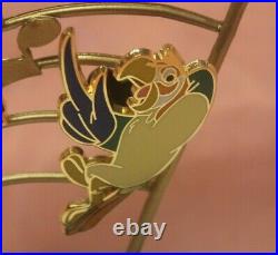 Walt Disney's 50th Anniversary Enchanted Tiki Room Pin Set Disneyland LE 250 NWT
